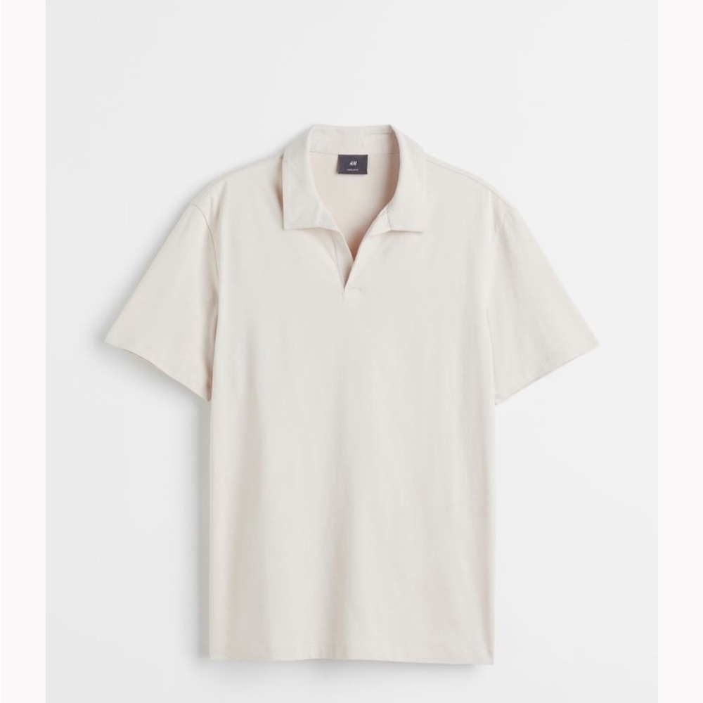 H&M Men’s Regular Fit Cotton Polo Shirt